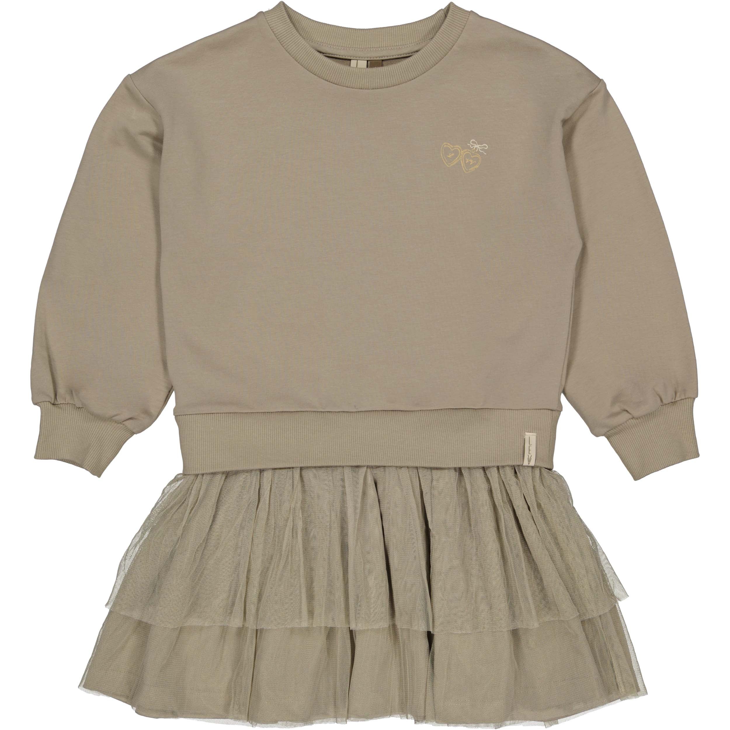 Jurk taupe | Dark Taupe