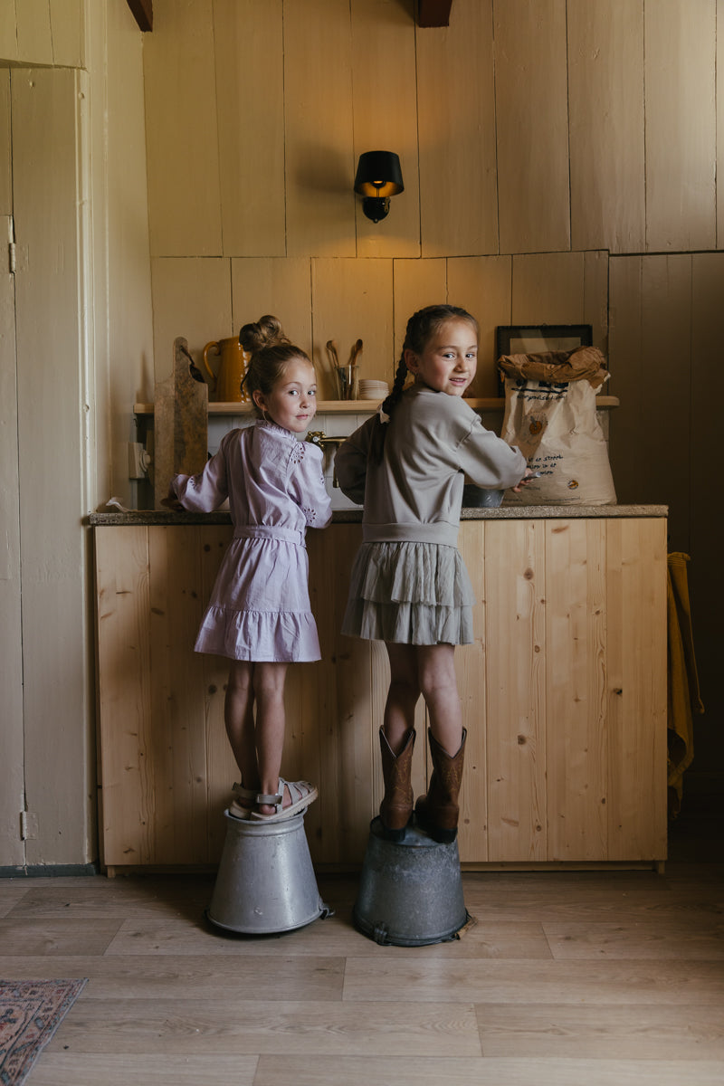 Jurk taupe | Dark Taupe