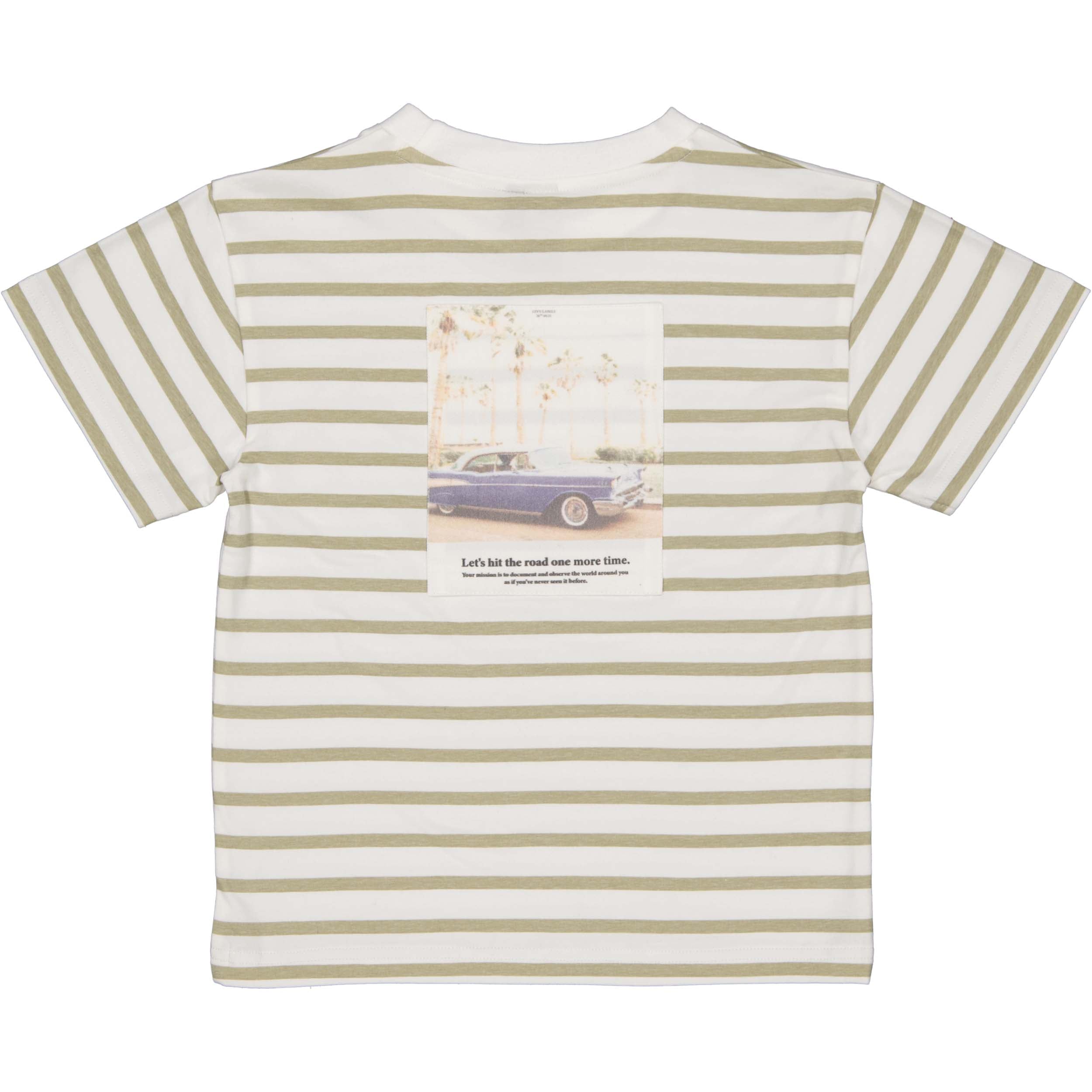 Shirt gestreept | AOP White Stripe