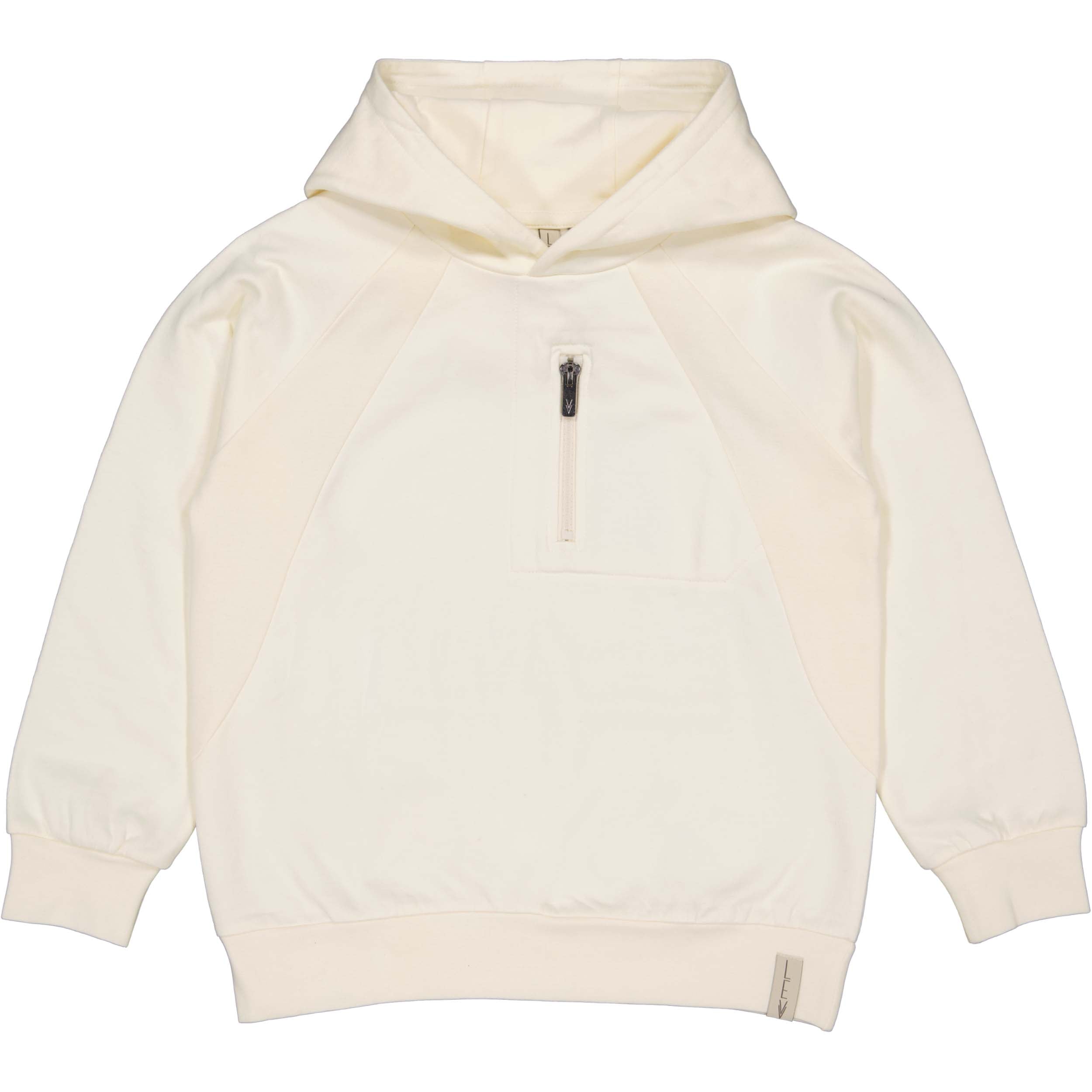 Hoodiesweater witcrème | White Cream