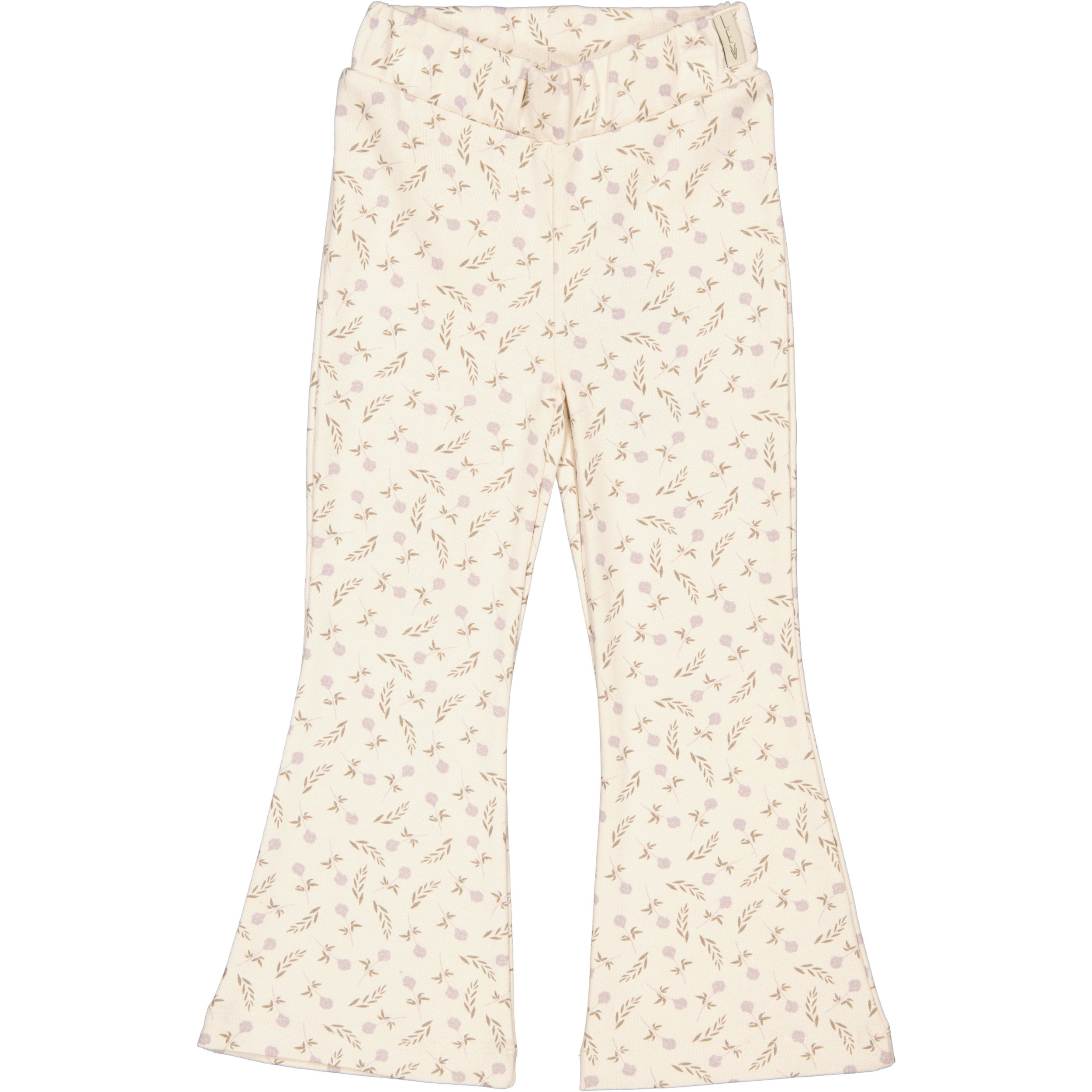 Flairbroek crème | AOP Purple Flower