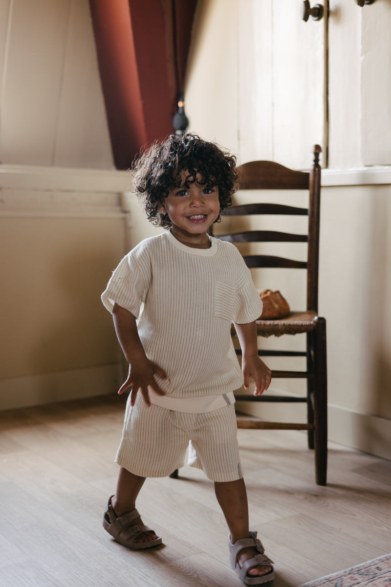 Shirt gestreept | AOP Off White Stripe