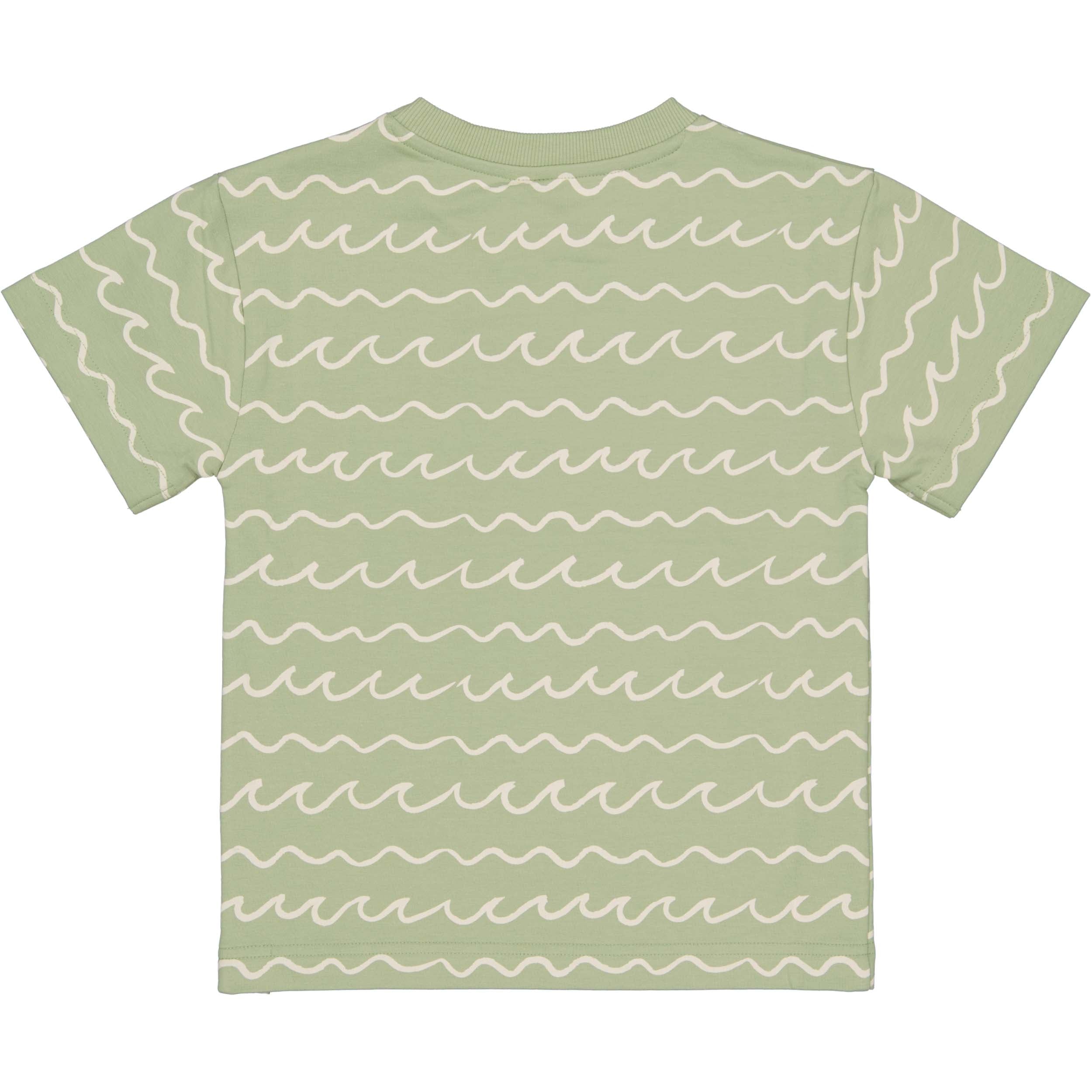 Shirt | AOP Green Graphic