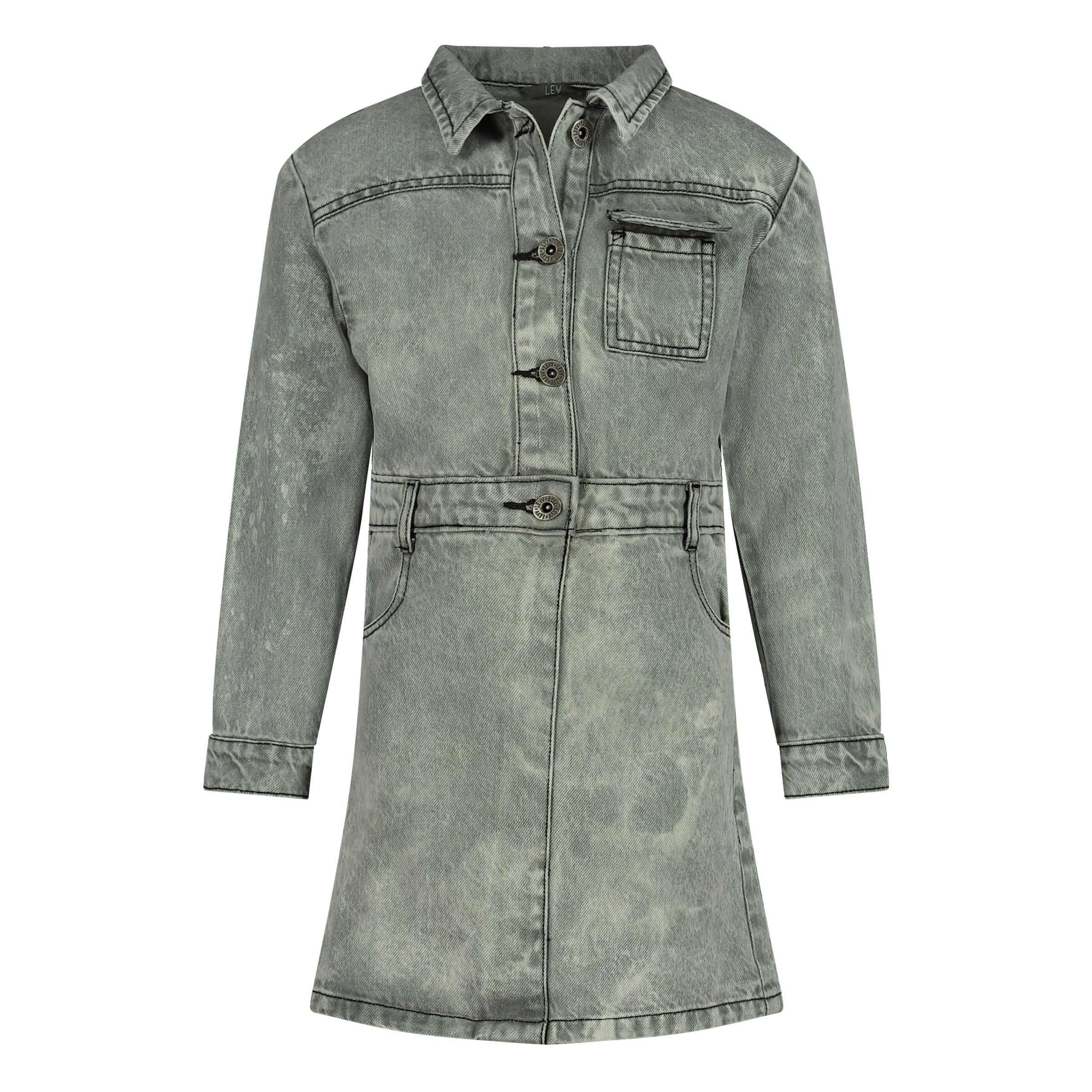 Jurk grijs denim | Grey Denim