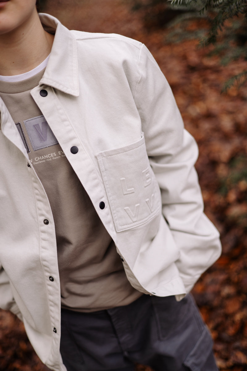 Overshirt ecru | Kit