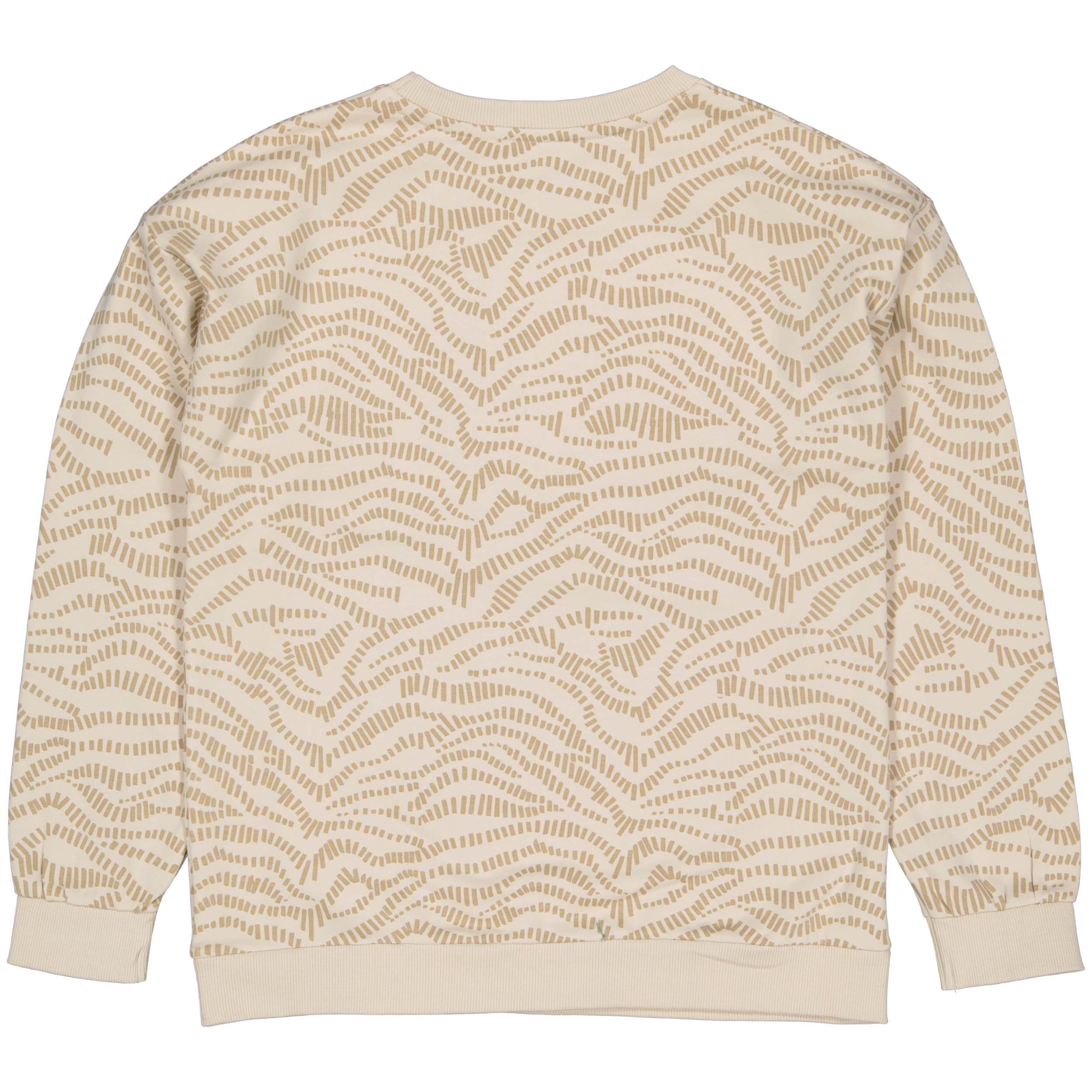 Sweater gebroken wit | AOP Off White Graphic