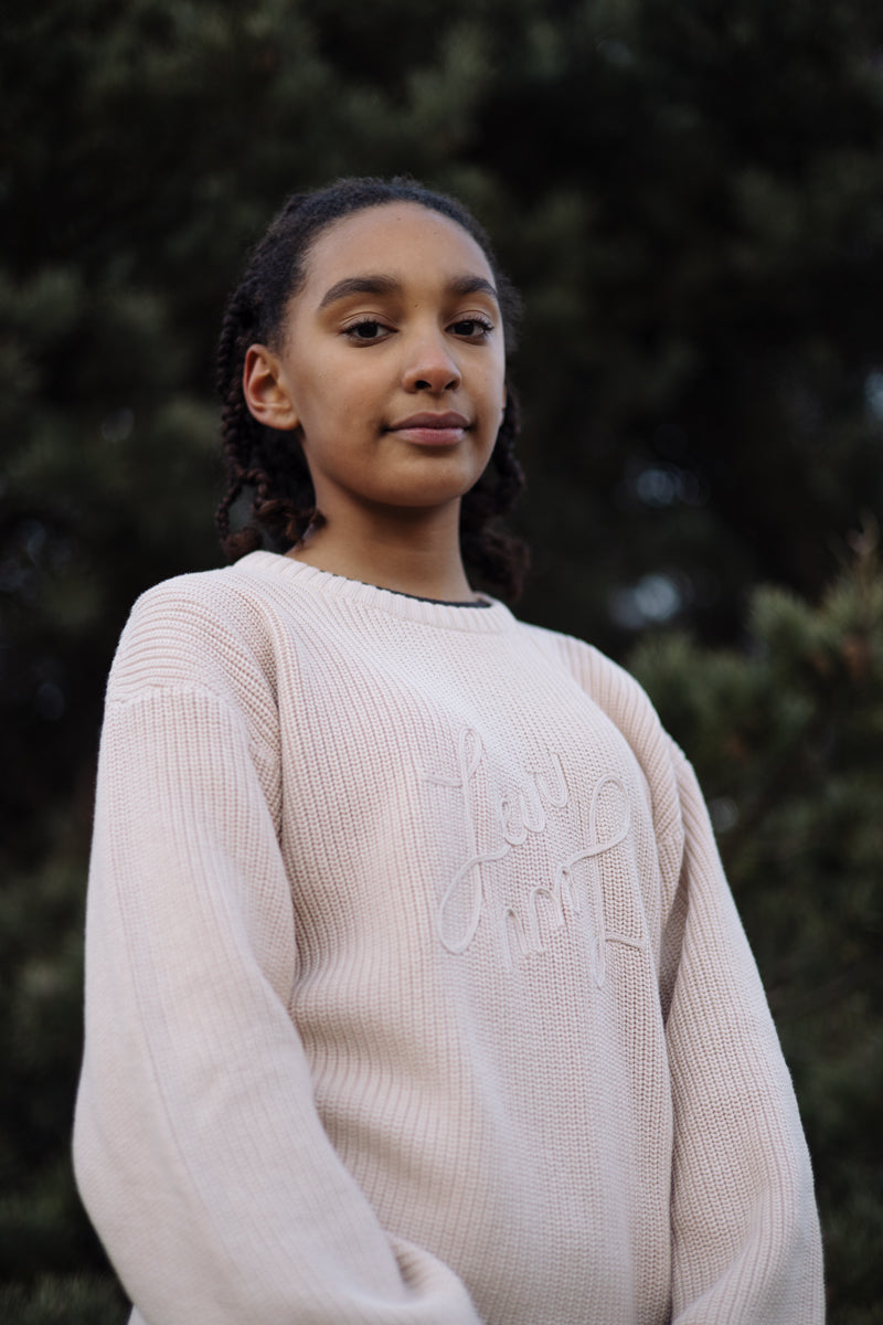 Pullover zacht roze | Faded Pink