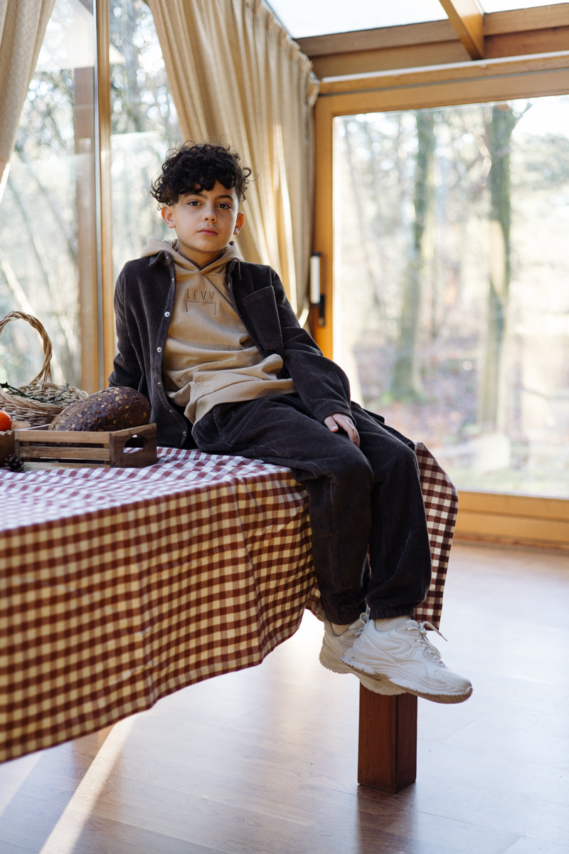 Blouse donkerbruin | Dark Brown