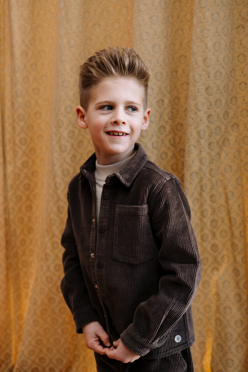 Blouse donkerbruin | Dark Brown