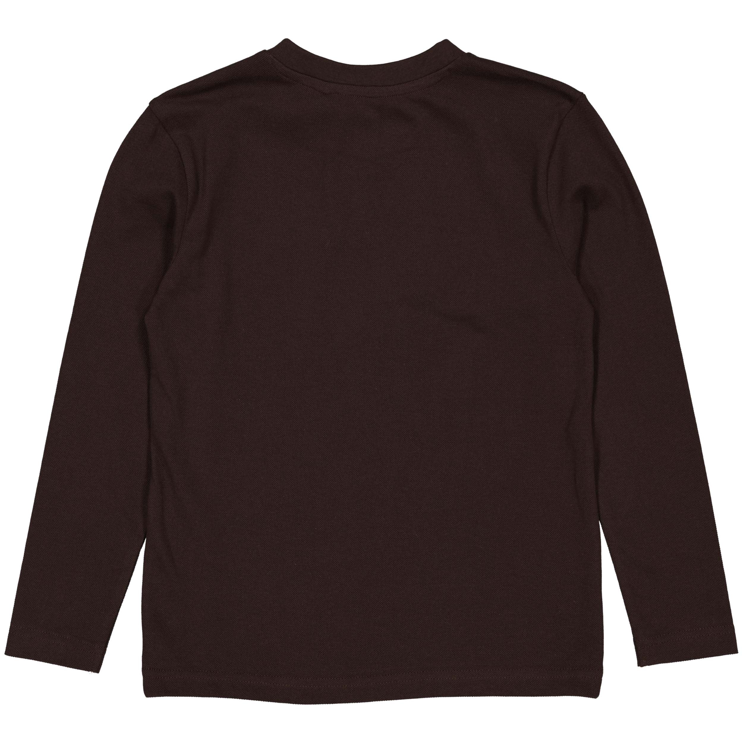 Shirt ecru | Dark Brown