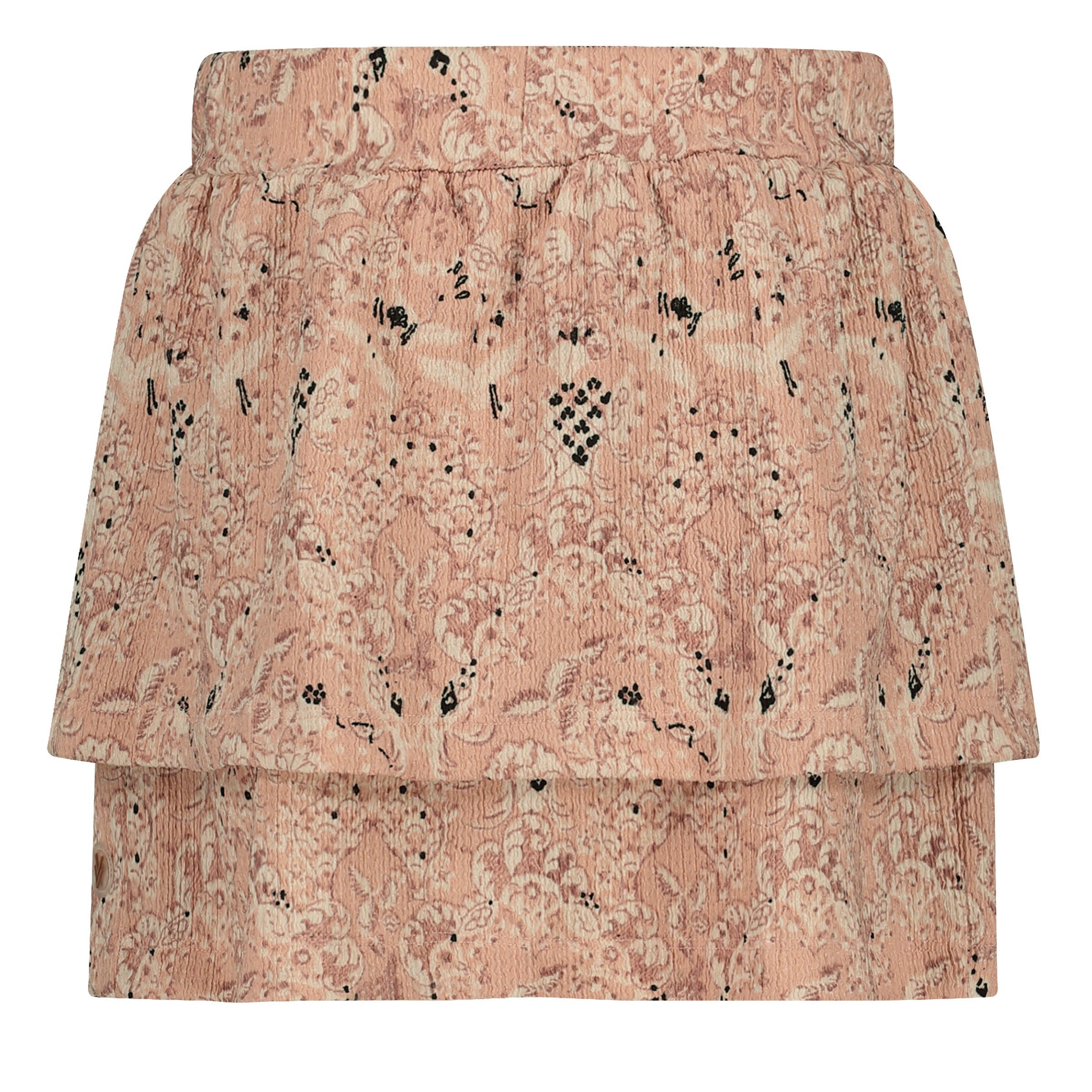 Rok all over print | AOP Pink Leaves