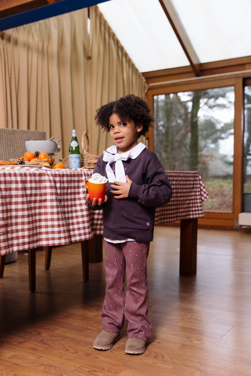 Flairbroek All over print stippen | AOP Pink Dot