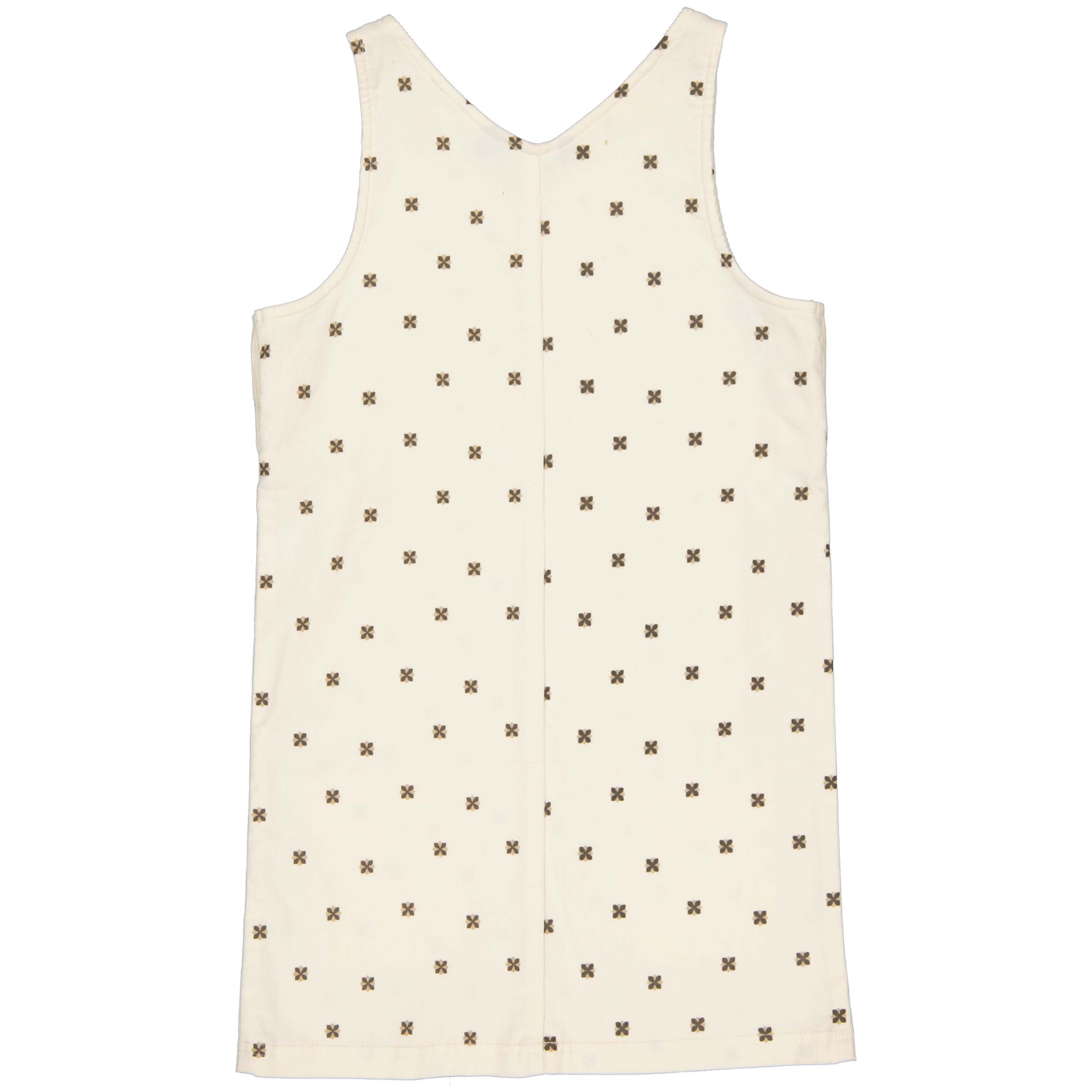 Jurk all over print creme | AOP Cream Shapes