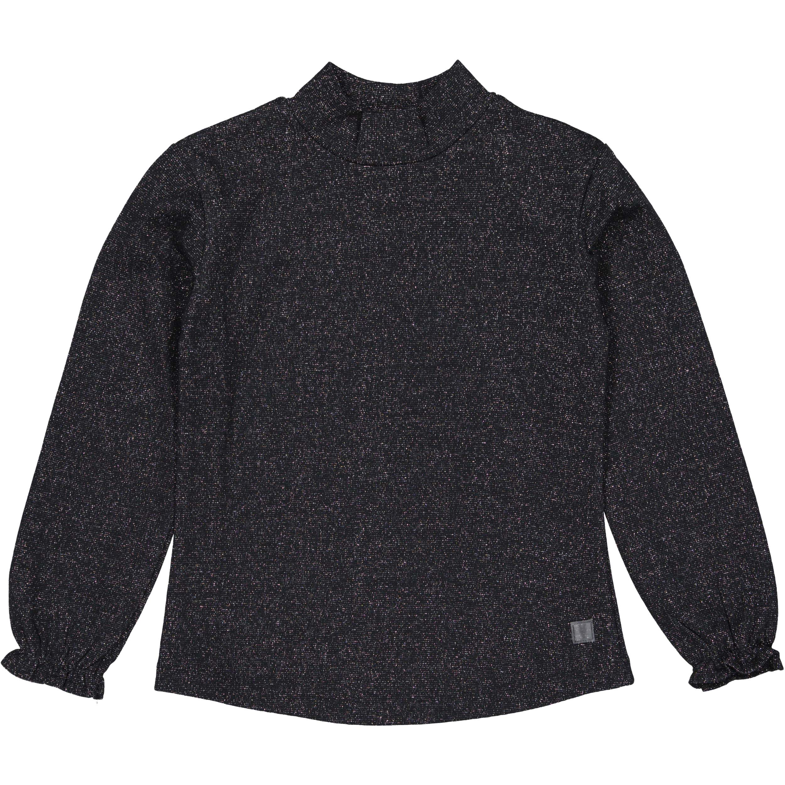 Shirt met glitter | Black