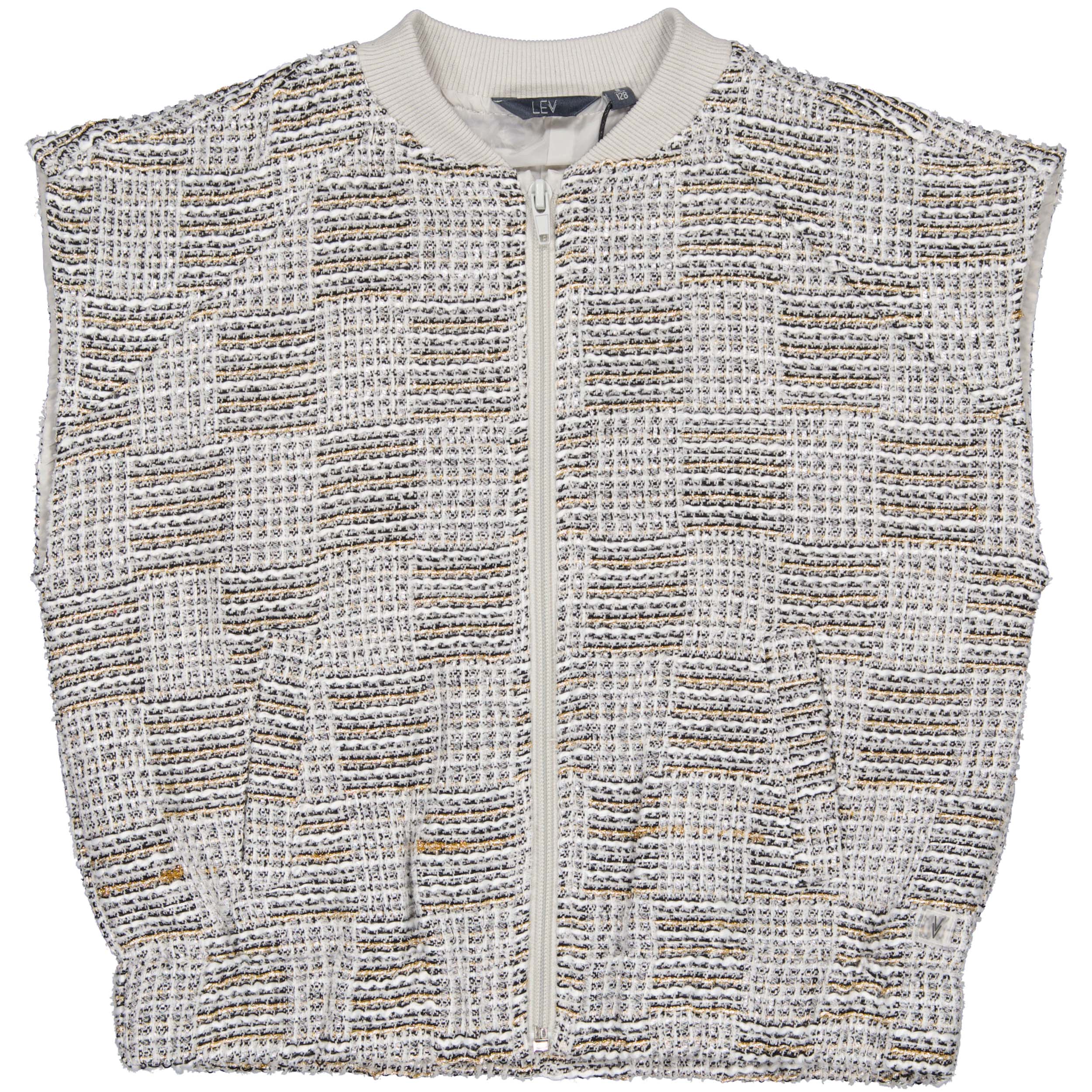 Jacket met glitter | AOP Multi Check