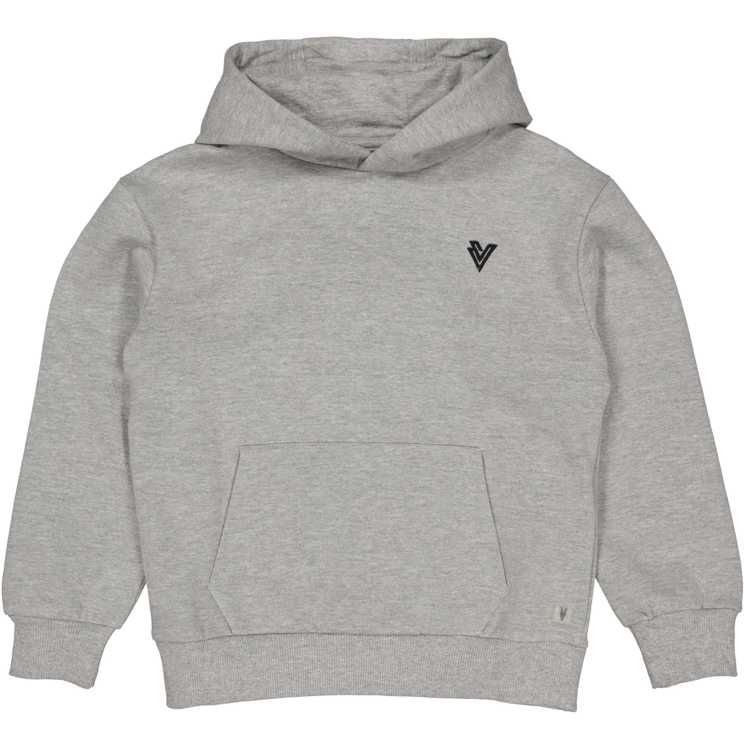 Hoodie Sweater met print op achterpand | Grey Melee