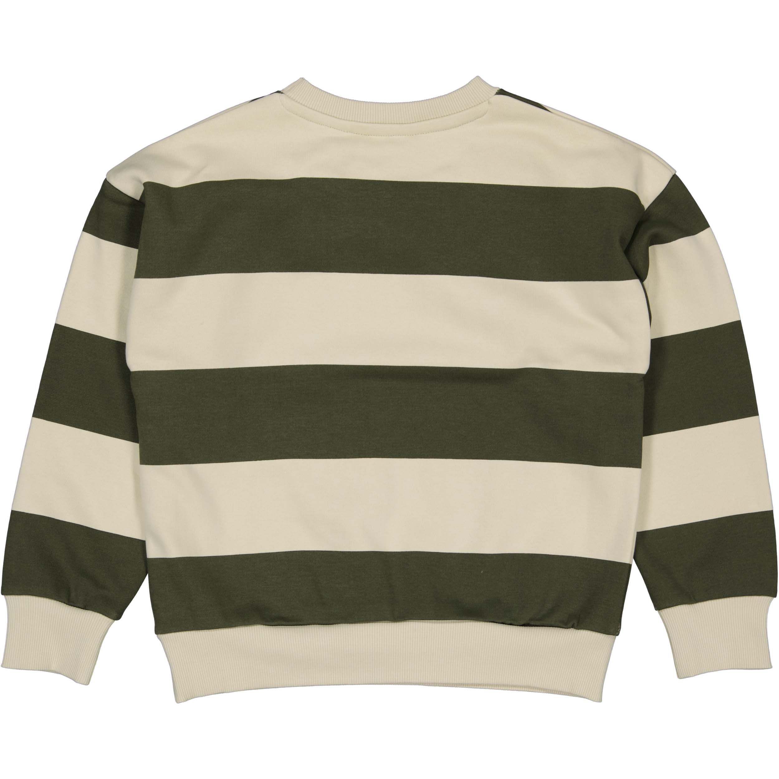 Sweater | AOP Green Stripe