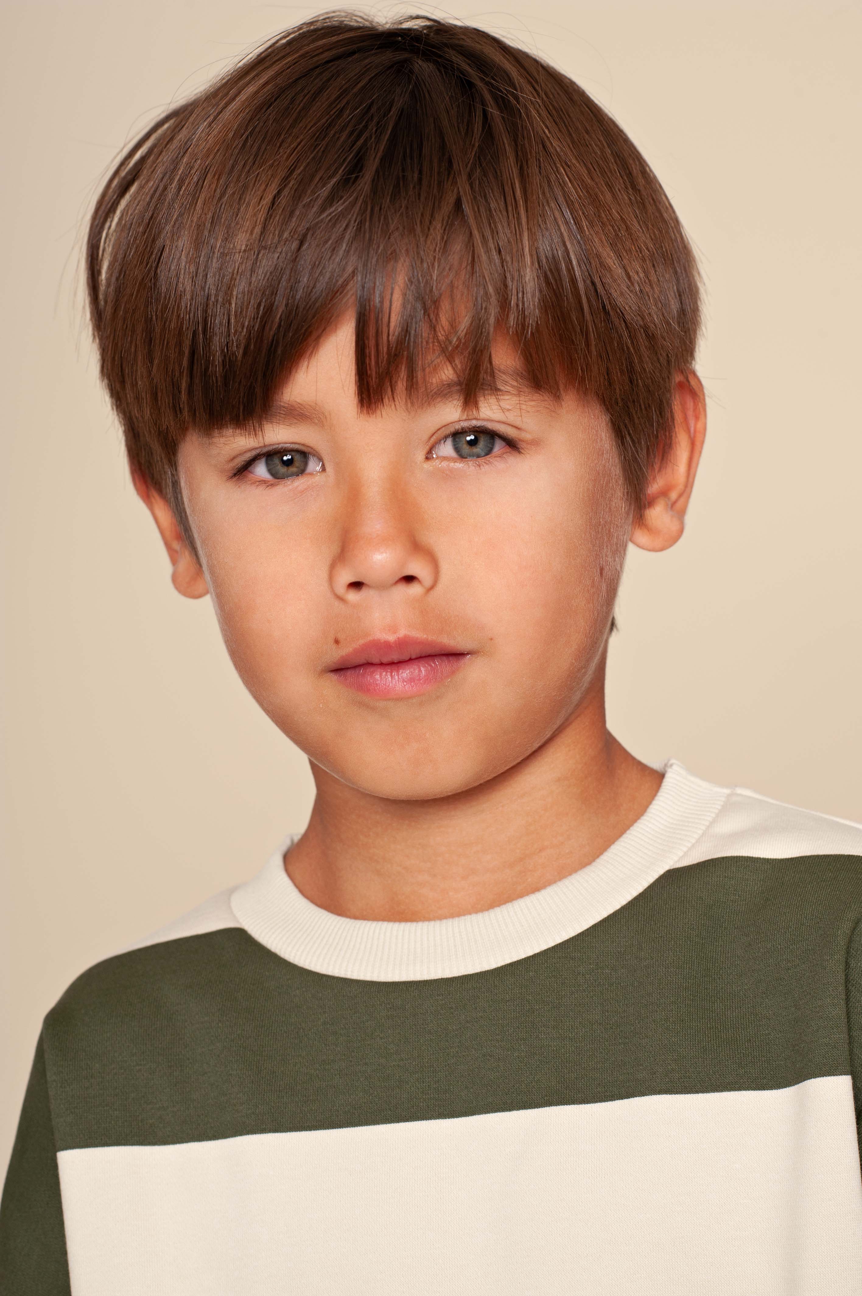 Sweater | AOP Green Stripe