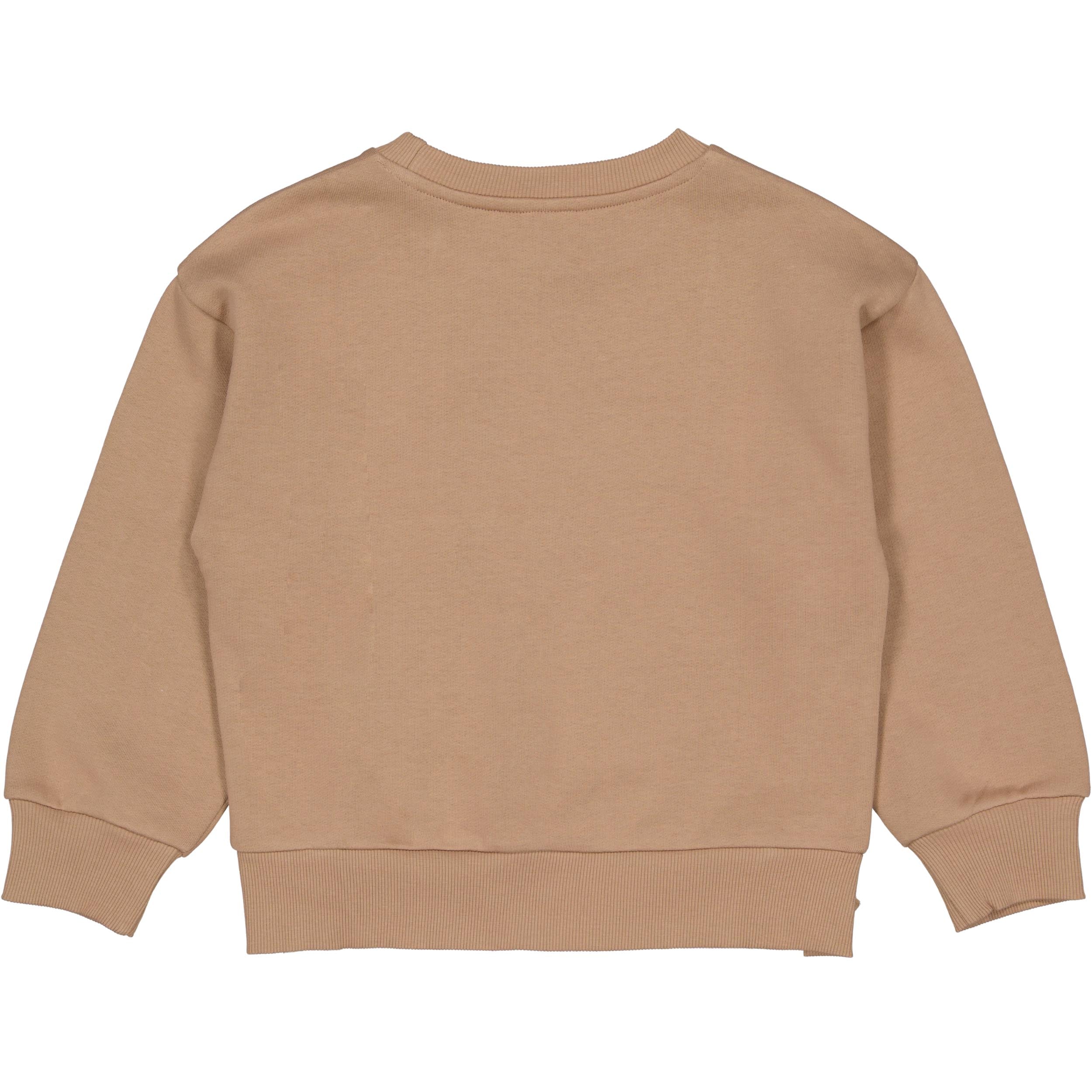 Camelkleurige sweater met strikdetails | Light Taupe