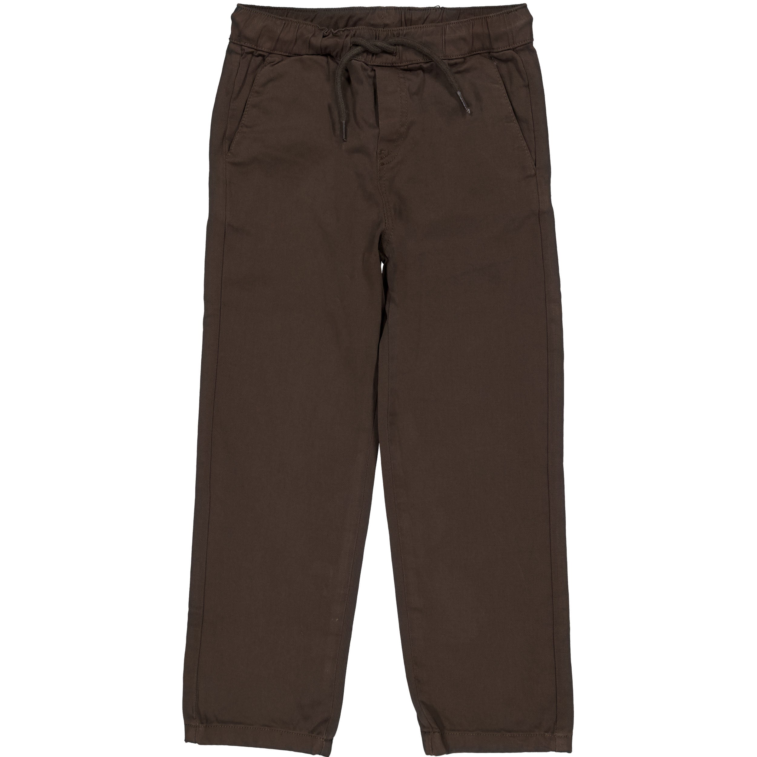 Taupe broek met trekkoord | Chocolate Brown