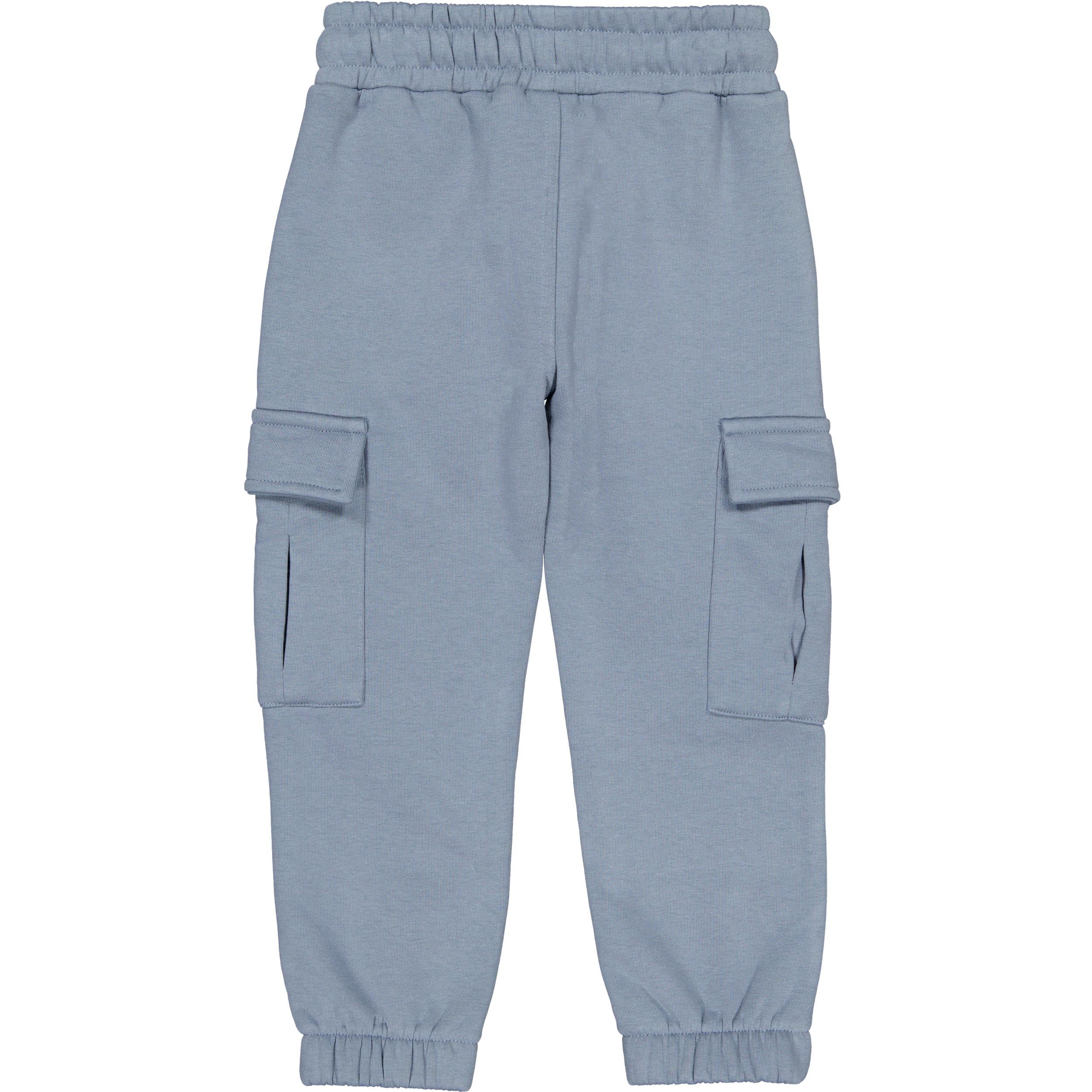 Lichtblauwgrijze cargo joggingbroek | Mid Blue