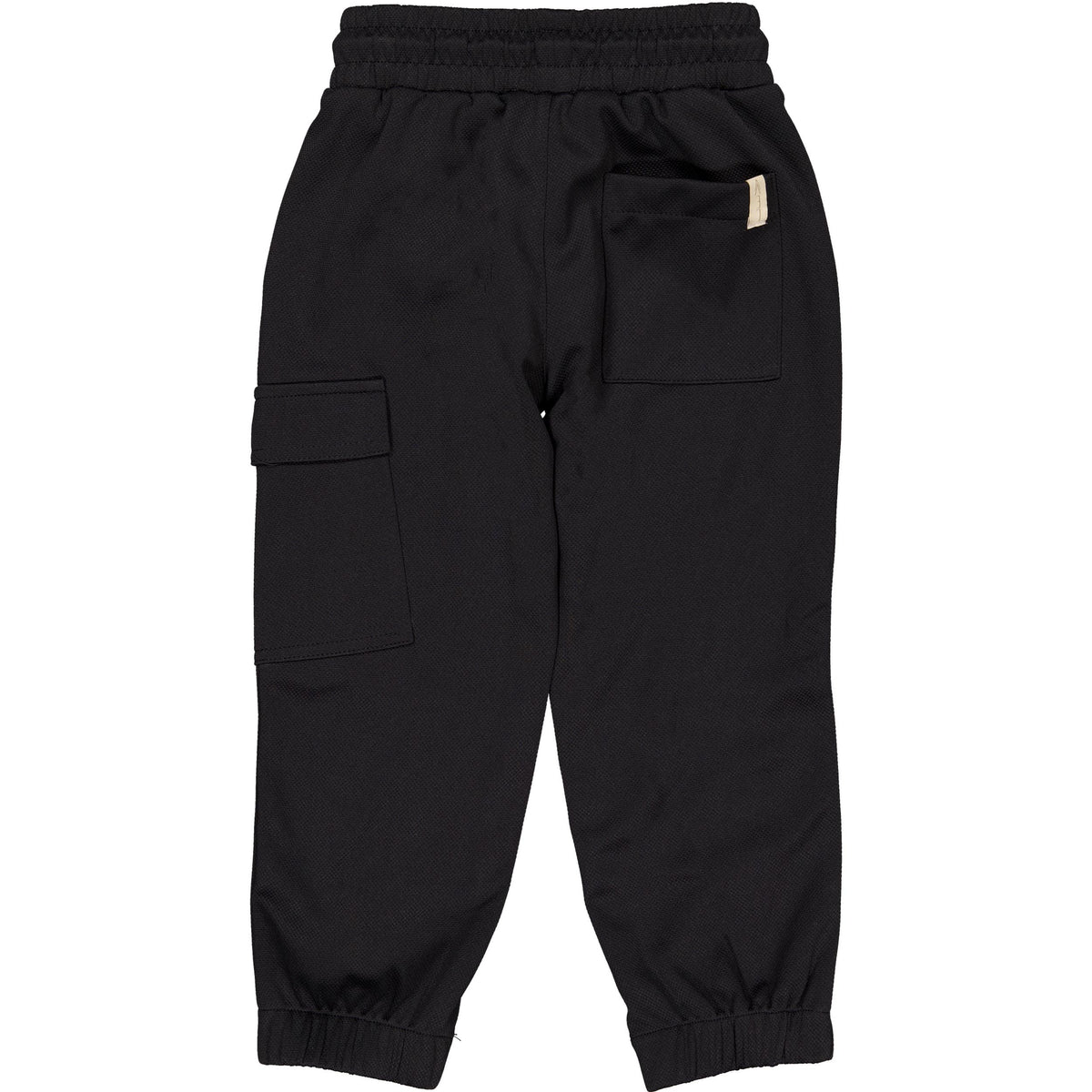 Zwarte cargo jogpants met zijzak | Black