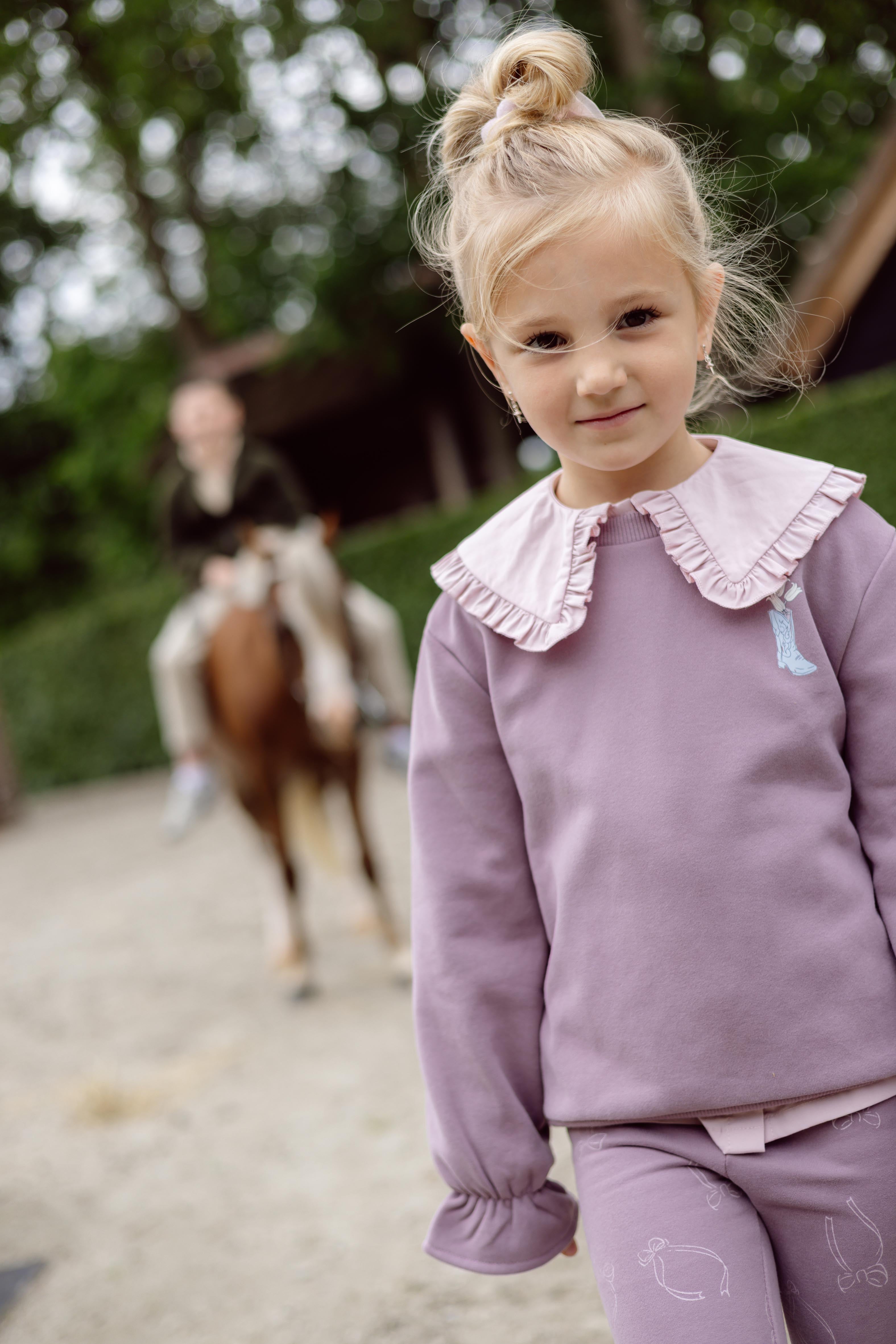 Sweater | Pink purple