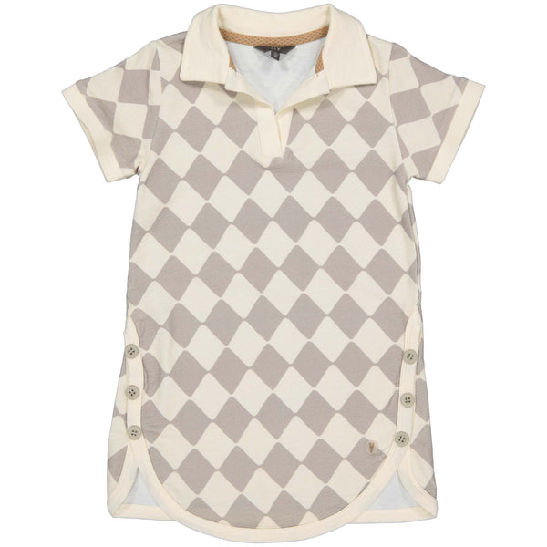 Dress | AOP Taupe Graphic