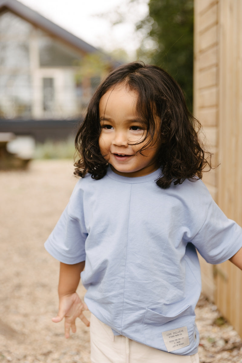 Oversized Shortsleeve | Mid Blue