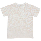 Shortsleeve | AOP White Text