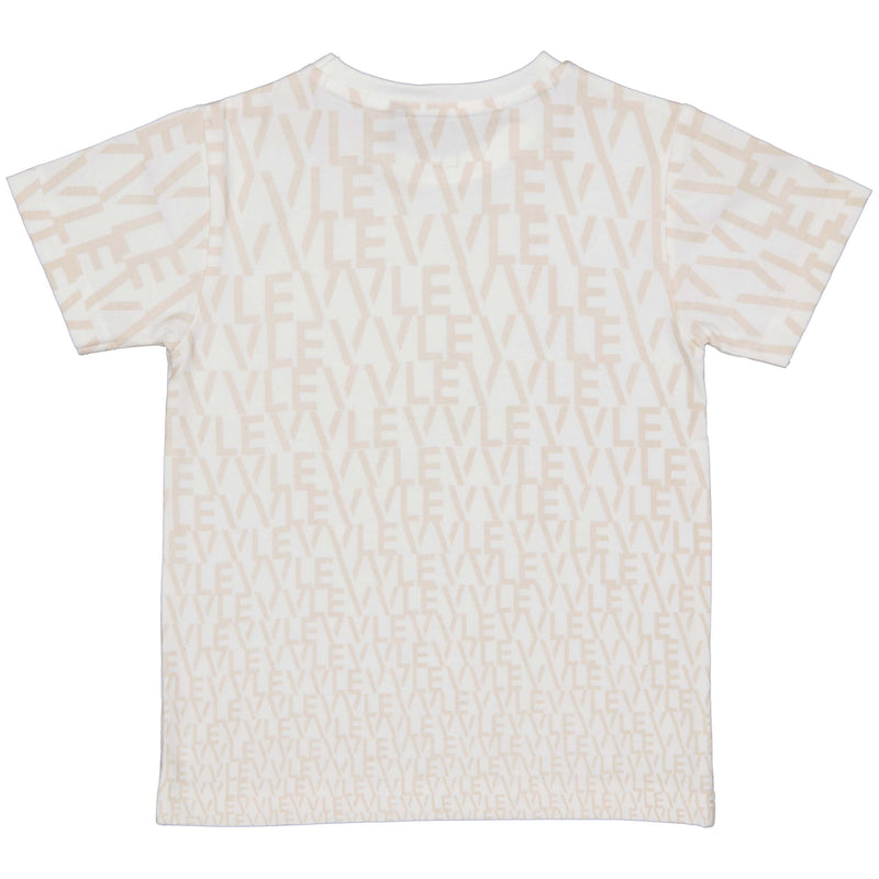 Shortsleeve | AOP White Text