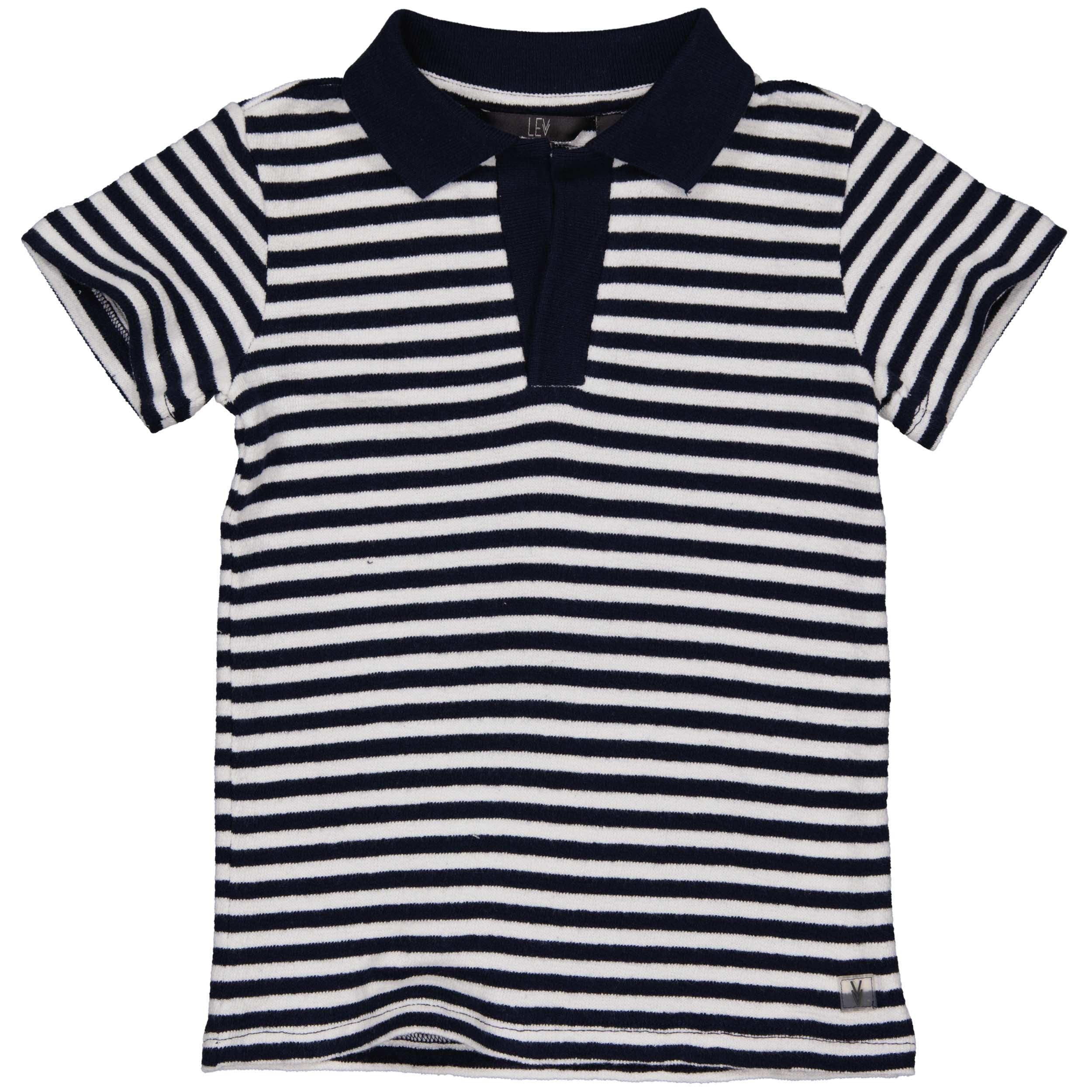 Polo | AOP Blue Stripe