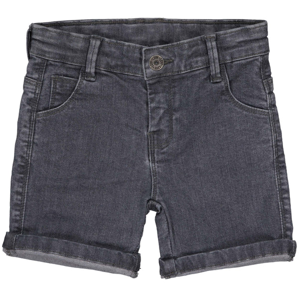 Jeans short | Light Grey Denim
