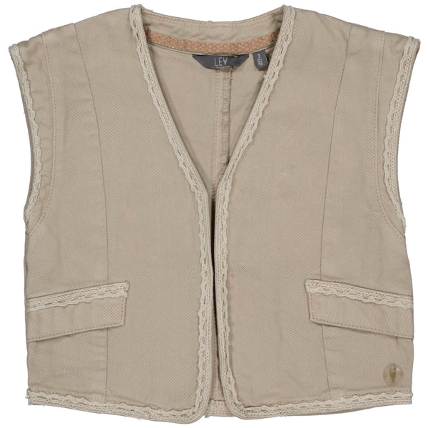 Gilet | Taupe