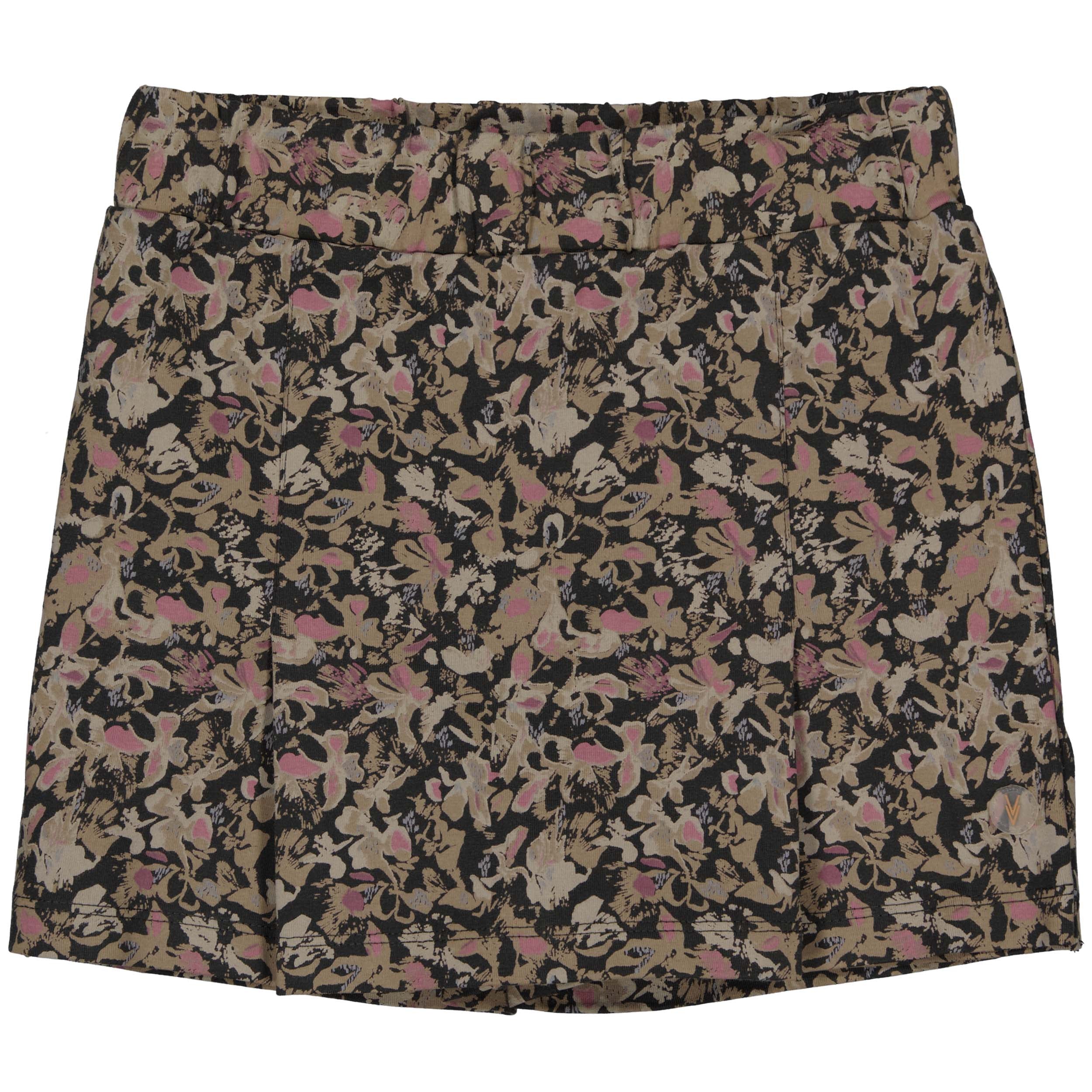 SKIRTS | AOP Grey Flower