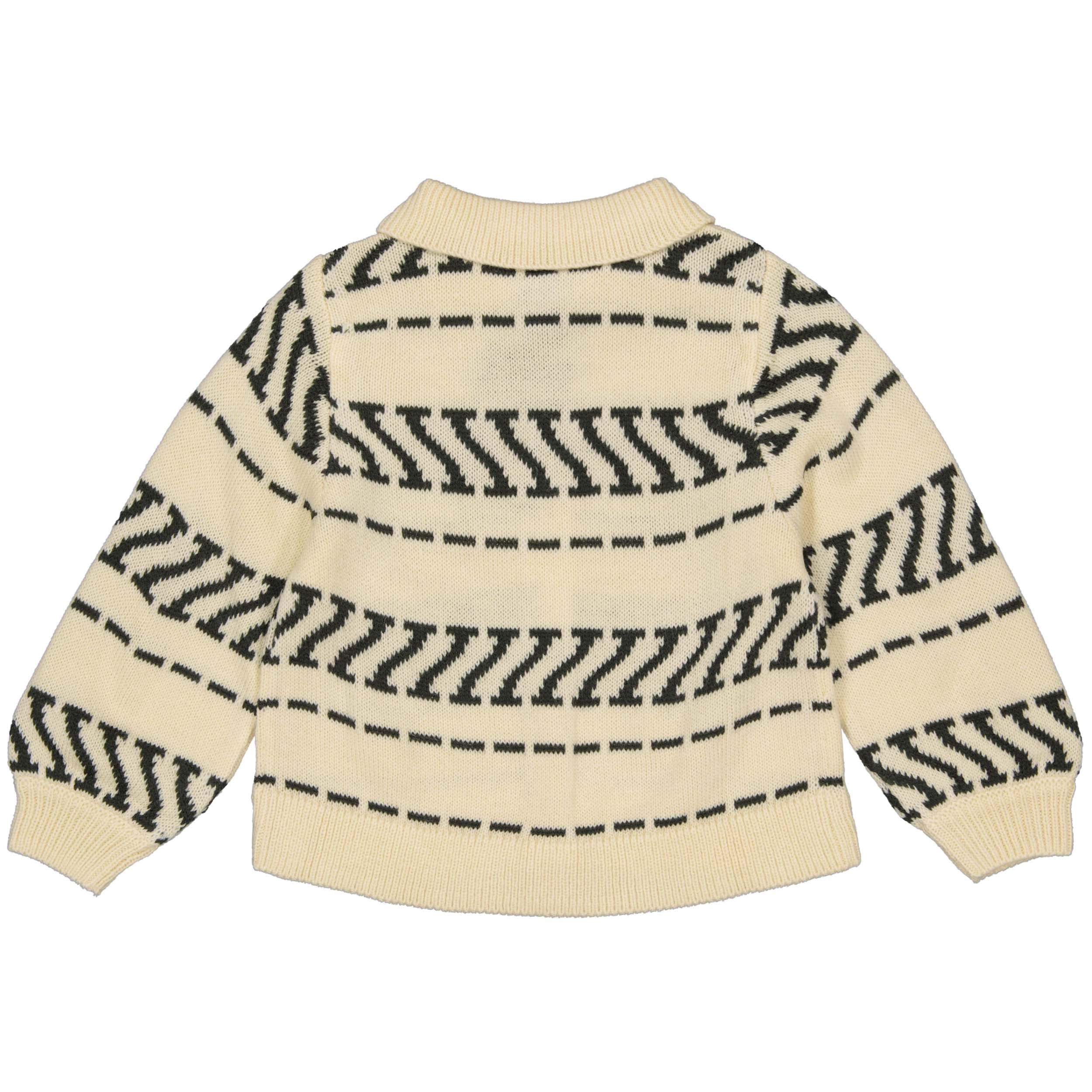 SWEATERS | AOP Grey Stripe