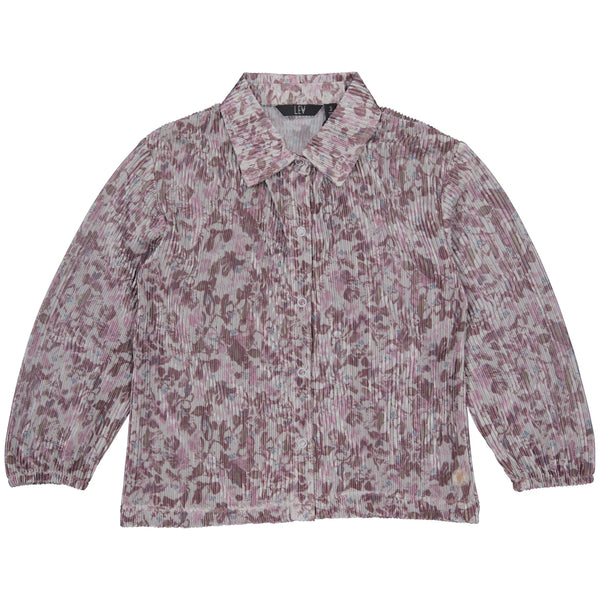 SHIRTS | AOP Soft grey flower