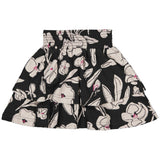 SKIRTS | AOP Black Flower