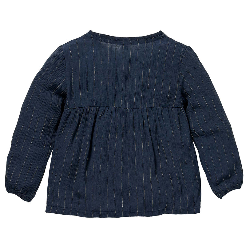 BLOUSE | AOP Blue Stripe