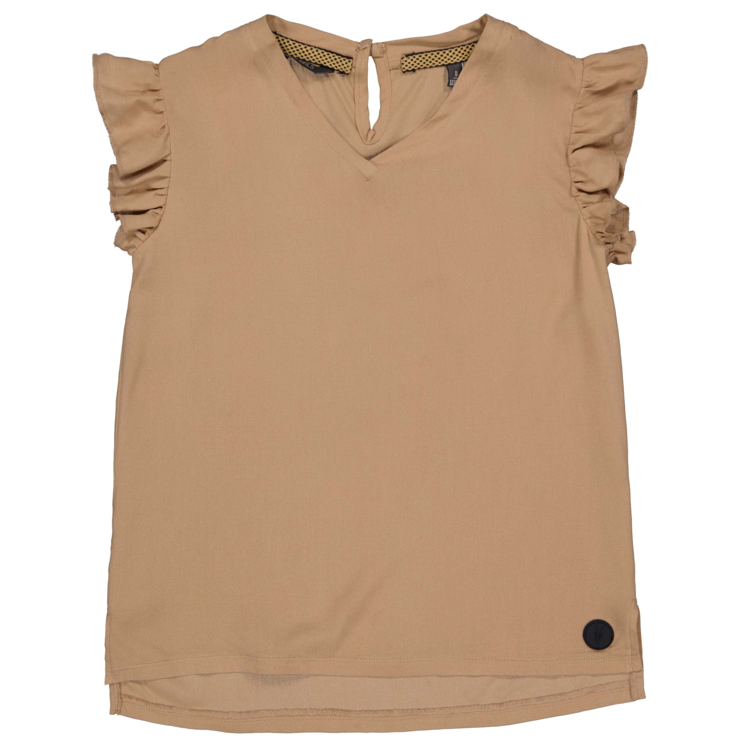 SHORTSLEEV | Light Brown