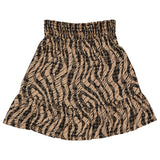 SKIRT | AOP Brown Animal