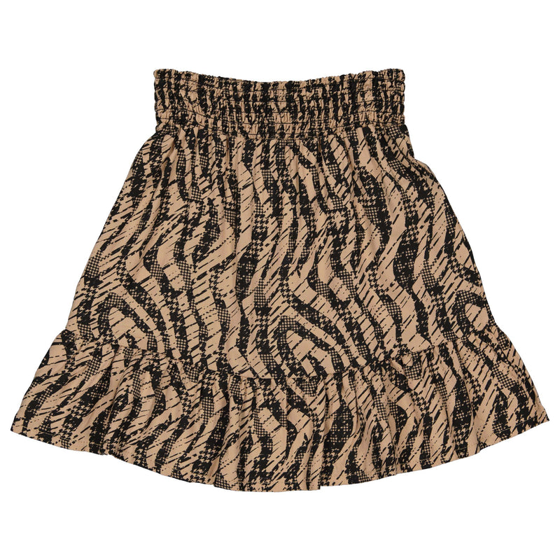 SKIRT | AOP Brown Animal