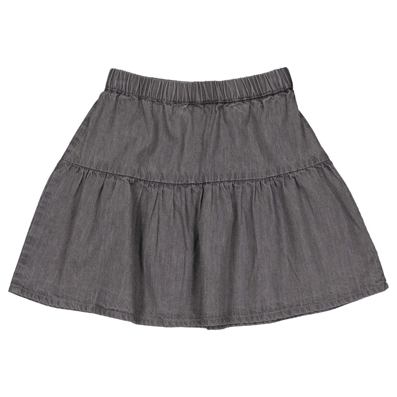 SKIRT | Light Grey Denim