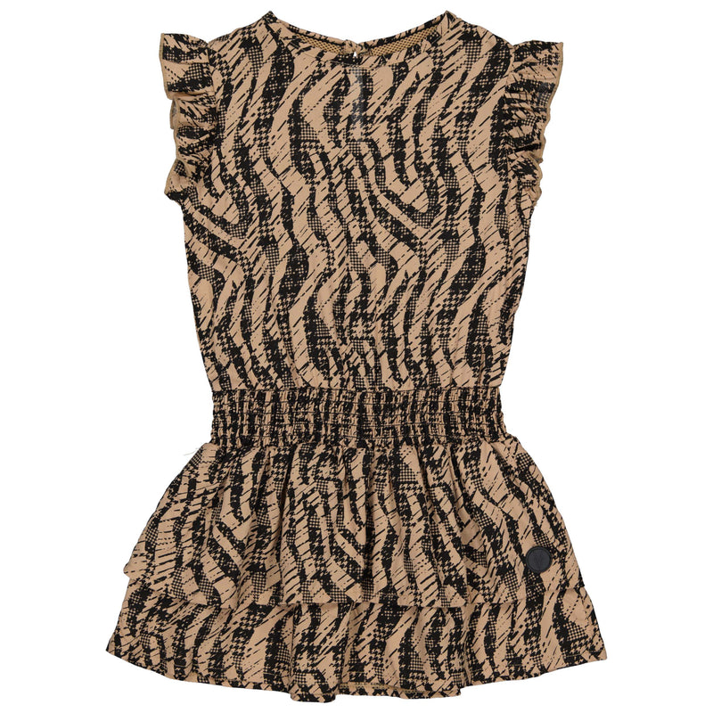 DRESS | AOP Brown Animal