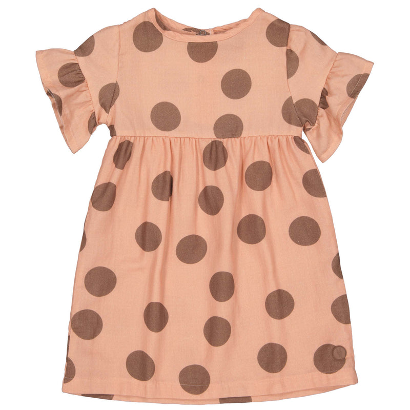 DRESS | AOP Peach Dot