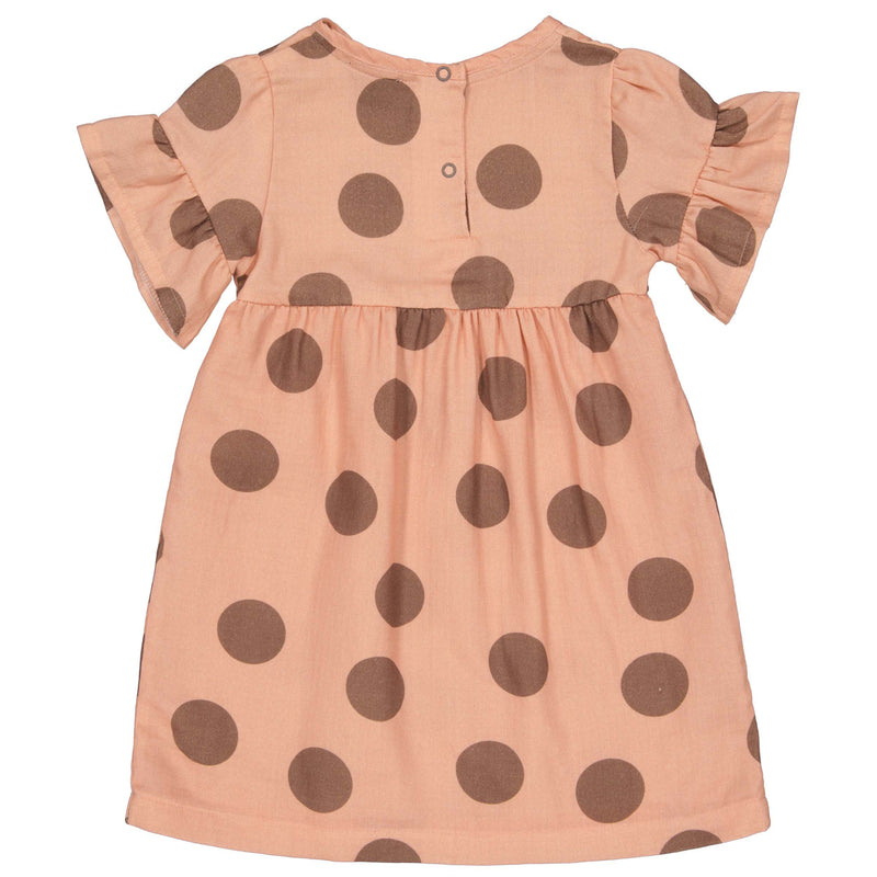 DRESS | AOP Peach Dot